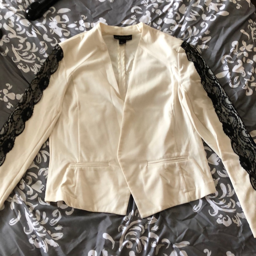 White blazer
